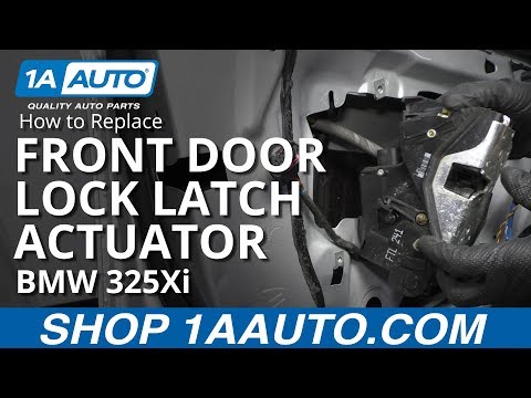 How to Replace Front Door Lock Latch Actuator 97-06 BMW 325Xi