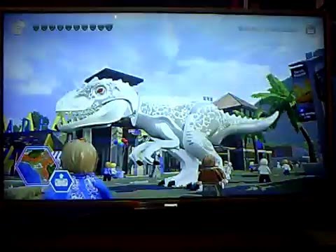 LEGO Jurassic World Indominus Rex Gameplay und Rampage