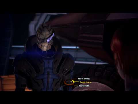 Mass Effect HD Part 85 "Talking to Garrus and Ashley"
