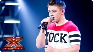 Nicholas McDonald sings I Won&#39;t Give Up by Jason Mraz -- Bootcamp Auditions -- The X Factor 2013