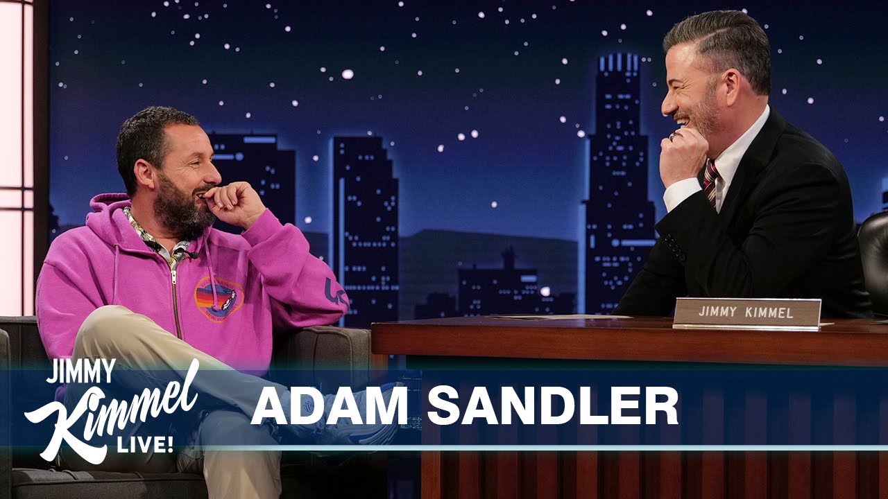 Adam Sandler on Playing Basketball with Timothée Chalamet, Hating Suits & Doing Serious Roles - YouTube