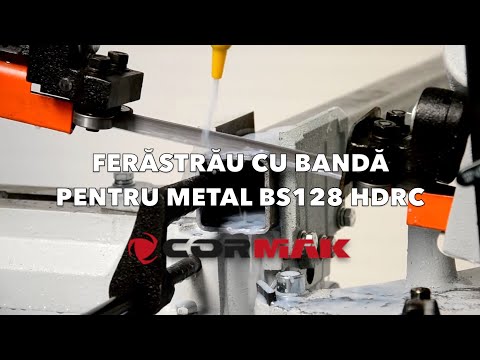 Ferastrau pentru metal cu banda 🇵🇱 CORMAK 🇵🇱  BS128 HDRC