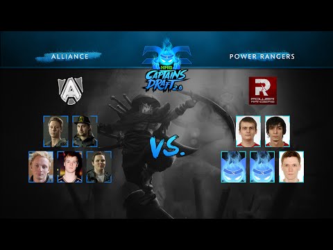 Dota 2 - XMG Captains Draft 2.0 - Alliance vs Power Rangers - Game 1