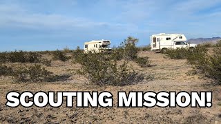🔥 Campsite Scouting Mission 🌵 Exploring the Desert for a New Spot 🌵
