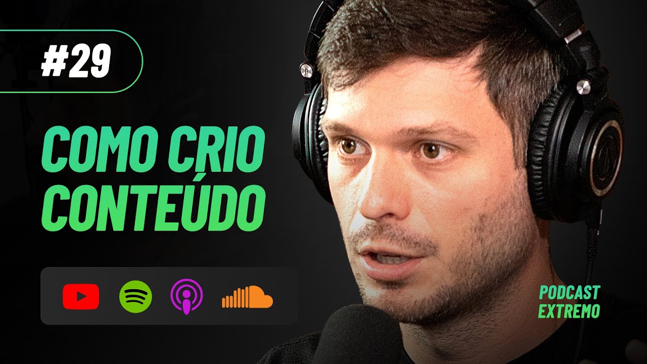 COMO CRIAR E DISTRIBUIR CONTEÚDOS | PODCAST EXTREMO #29