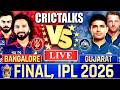 Live RCB Vs GT Final IPL 2026 Live Cricket Match Today Score Commentary IPL Live 7 Ov