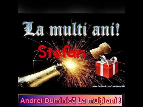 Andrei Duminică La mulți ani !!!