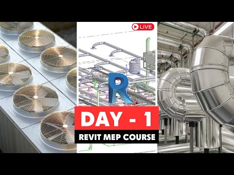 Learn Revit MEP from Scratch Day 1 Introduction to BIM MEP Design