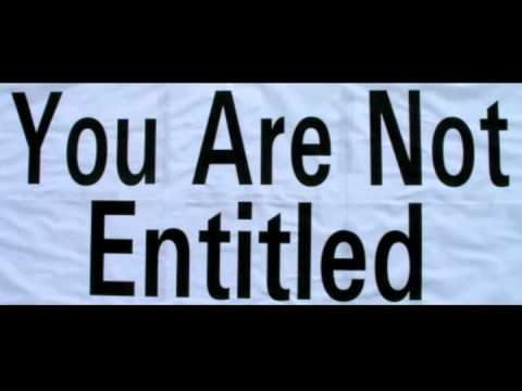 Pushing Red Buttons - "Entitled"