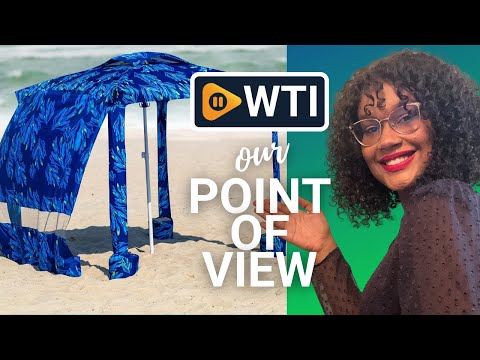 AMMSUN Beach Tent Portable Sun Shelter - WTI product video review