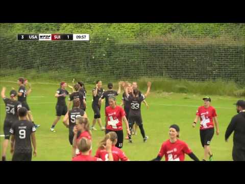 WUGC 2016 - USA vs Switzerland Women's