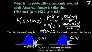 Standardizing Normally Distributed Random Variables