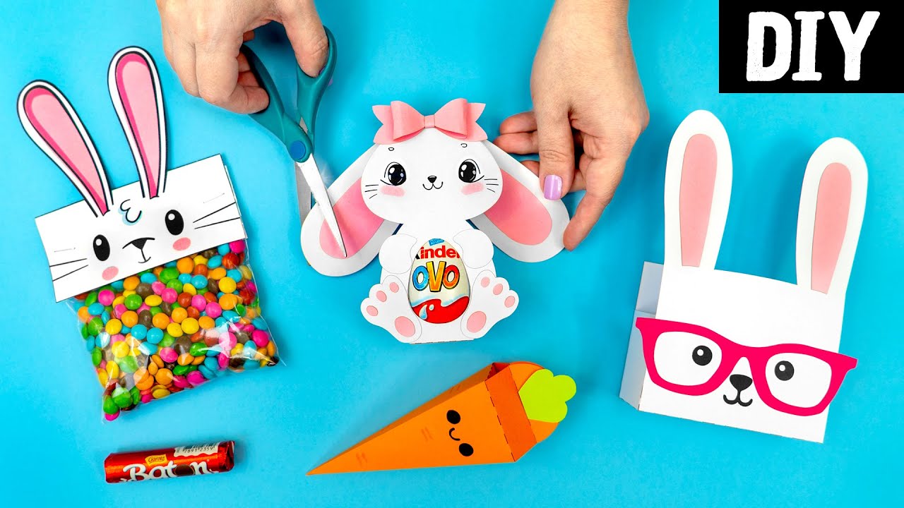 Watch Now 12 IDEIAS BARATINHAS PARA PRESENTEAR NA PÁSCOA 🐰 DIY com Papel 12 IDEIAS BARATINHAS PARA PRESENTEAR NA PÁSCOA 🐰 DIY com Papel