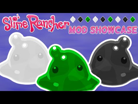 Ash, Steam, And Acid Slimes! Slime Rancher Mod Showcase