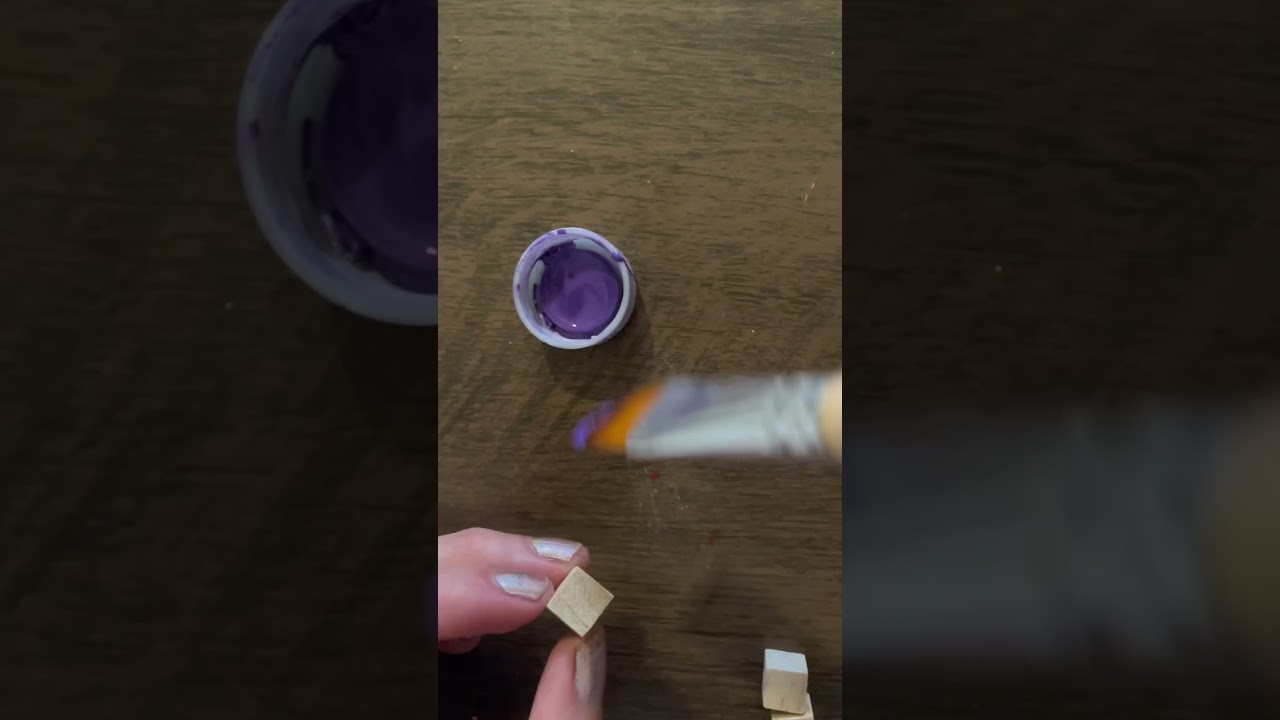 DIY | 3D Minecraft Tulip #woodart #minecraft