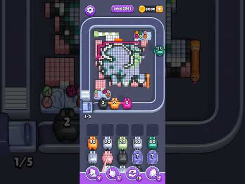 Pixel Flow Level 2068 Walkthrough