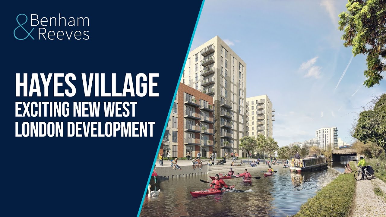 Exciting new West London development next to the Grand Union Canal