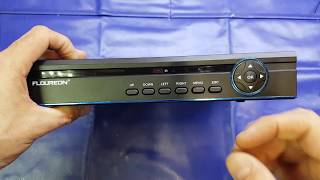 Floureon CCTV DVR help - More questions answered Including password reset!