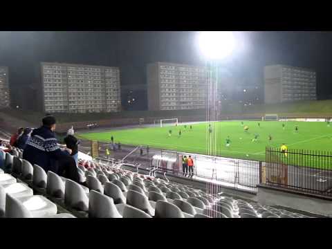 GKS 1962 Jastrzębie - Czarni-Góral Żywiec 07.11.2012 fragment meczu