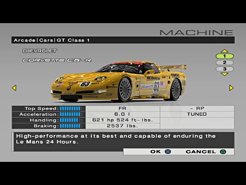 R: Racing Evolution - All Cars List PS2 Gameplay HD (PCSX2)