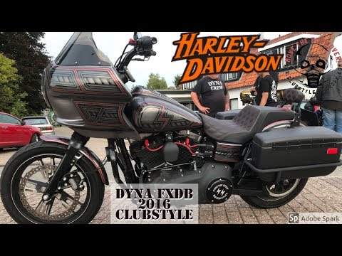 Dyna FXDB 2016 Clubstyle FXRD Fairing Defender Saddlebags Harley Davidson