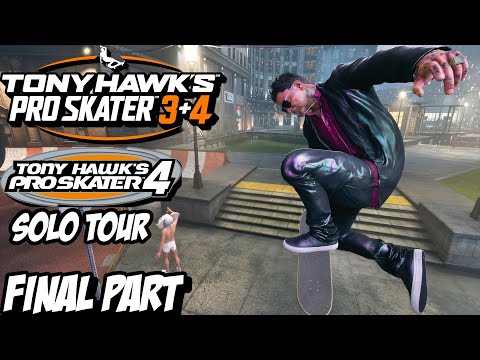 "THPS4 SOLO TOUR WITH BAM MARGERA" TONY HAWK'S PRO SKATER 3 + 4 Playthrough Gameplay Part 6 (PC)