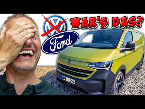 ENDE EINER IKONE? NEUER VW TRANSPORTER auf FORD TRANSIT BASIS? ERSTER CHECK
