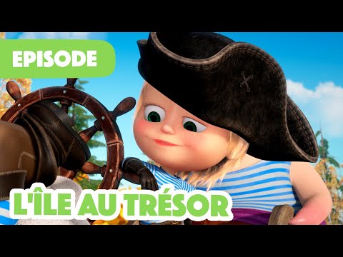Masha et Michka 💥 NOUVELLE SAISON 2023 💥 L'île au trésor 🏴‍☠️🧳 (Épisode 89)