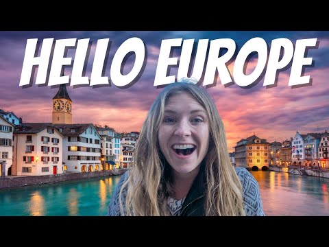 HER FIRST TIME IN EUROPE!