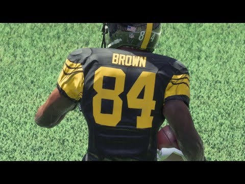 Madden 18 Top 10 Plays of the Week Episode 1 - Antonio Brown FUNNY Celebration After CRAZY Touchdown