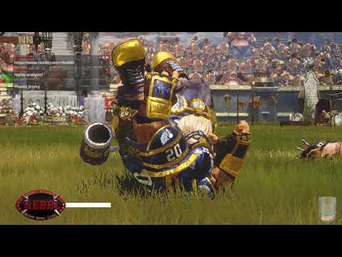 Blood Bowl 2 -  ReBBL TEAM FANTASTIC Chaos MD7 vs. Dwarfs