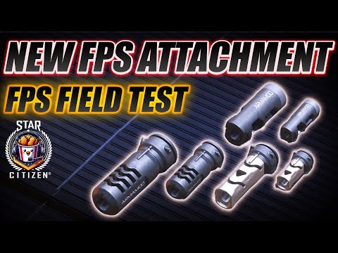 Testing the New FPS Weapon Attachments - Star Citizen 4.5