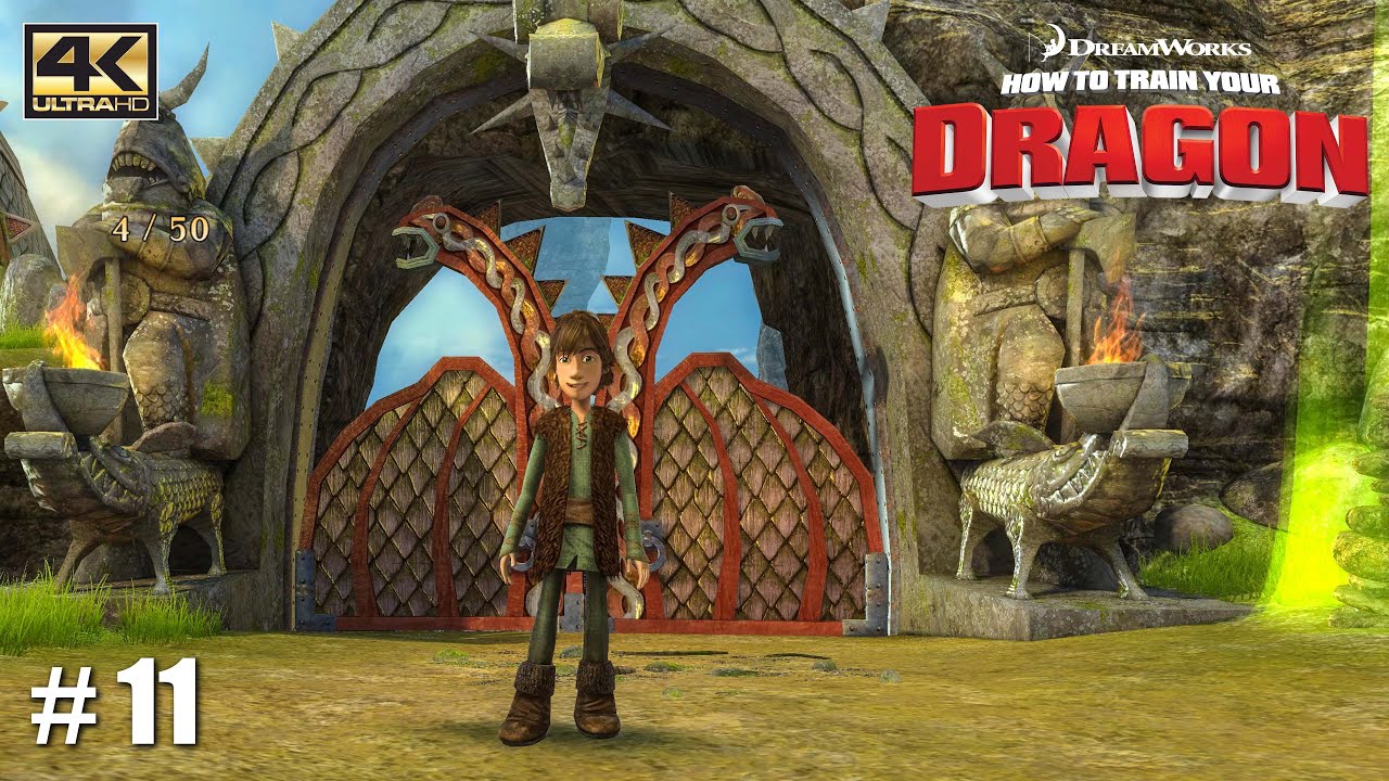 How to Train your Dragon PS3 Playthrough Gameplay 4K / No Commentary / PART 11 (RPCS3)