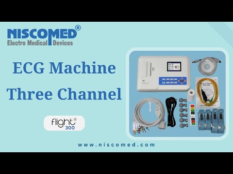 3 Channel Ecg Machine