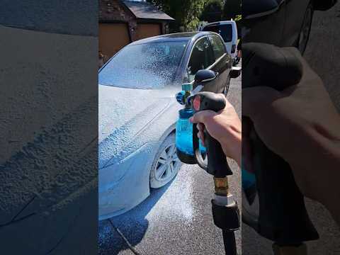 the BEST Foam Cannon and Soap I've used - So Satisfying #detailing #shorts