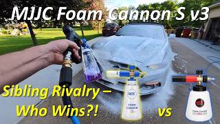 MJJC Foam Cannon S v3 Full Review and Comparison to the MJJC Pro v2