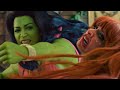 She-hulk vs Titania - Titania attacks Jennifer at the wedding | She-Hulk Episode 6