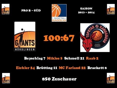 01.02.2014 - GIANTS-BG Topstar Leitershofen / Stadtbergen + UN'96 - 18 Jahre