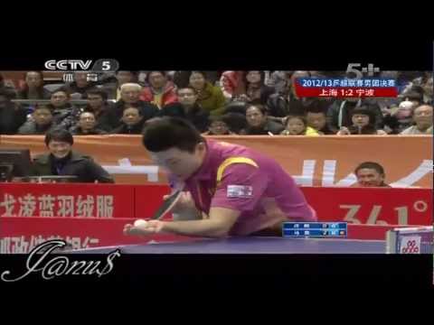 2012/13 China Super League (mt-final) MA Long - XU Xin [Full Match/Short Form]