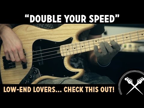 Double Your Speed - Bass Lesson with Scott Devine