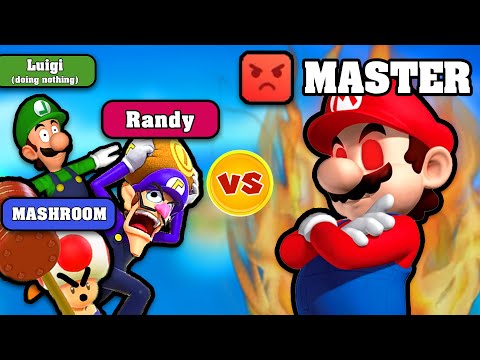 Can My 3 Dumb Bots Beat 1 MASTER CPU in Mario Party?