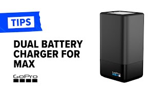 Video thumbnail for How to Use Dual Battery Charger for MAX I GoPro Mounts and Accessories by GoPro Tips