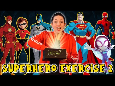 SuperHero Exercise Adventure for Kids 2 | Indoor Workout for Children | Brain Break