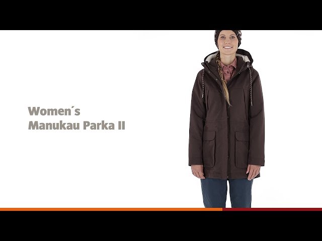 W's Manukau II Parka - Recycled Polyester Jacket Vaude