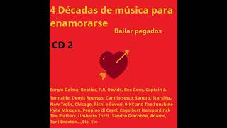 4 Decadas de musica para enamorarse CD 2