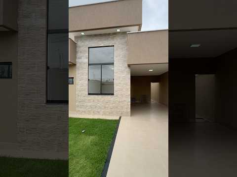 Casa setor cidade satélite em Aparecida de Goiânia 3 qts uma suíte 255 m2 135 m2 construção