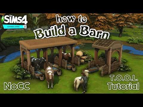 I build a barn for my cow, then an invisible animal shed LOL — The Sims  Forums