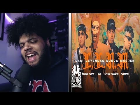 [Reaccion] Las Leyendas Nunca Mueren - Myke Towers x Ñengo Flow x Aleman - Ovi -JayCee!
