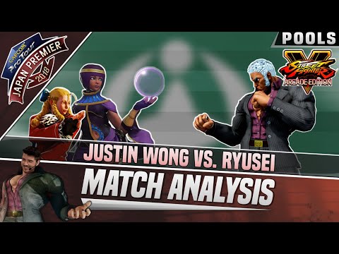 SFV AE Match Analysis: TGS Japan Premier 2018 - Justin Wong vs. Ryusei