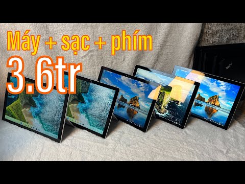Laptop 2 in 1 surface pro 7 + | pro 5 máy chất đẹp giá tốt đáng mua